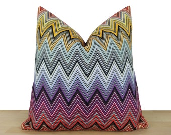 chevron throw pillow