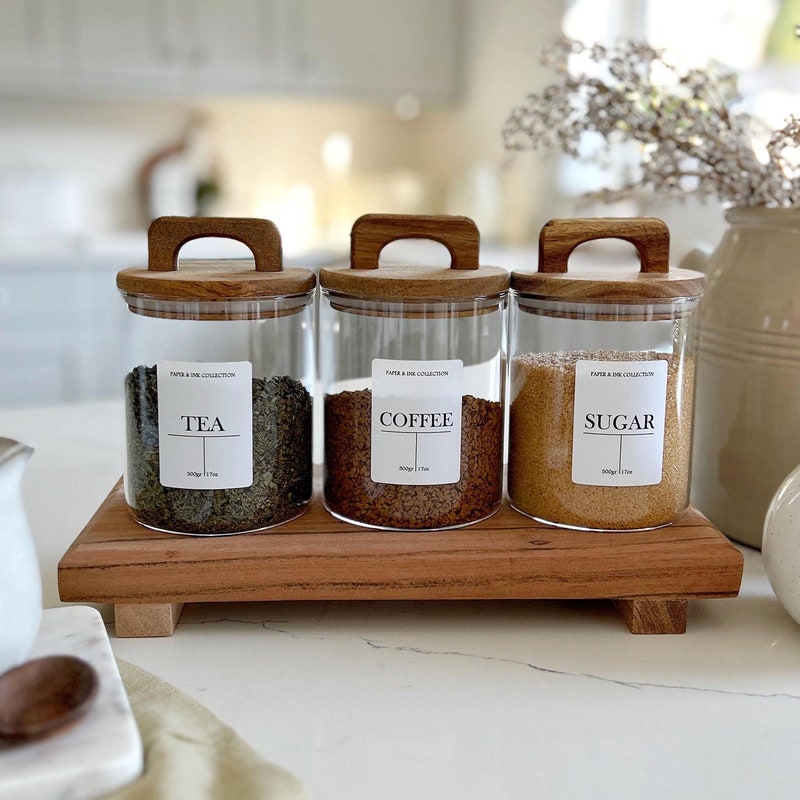 Acacia Pantry Jars - Etsy - Page 2