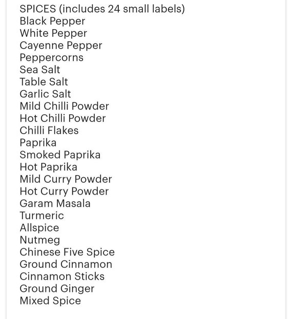 249 étiquettes de garde-manger de cuisine pour récipients alimentaires  préimprimées, étiquettes alimentaires minimalistes pour bocaux Étiquettes  de cu