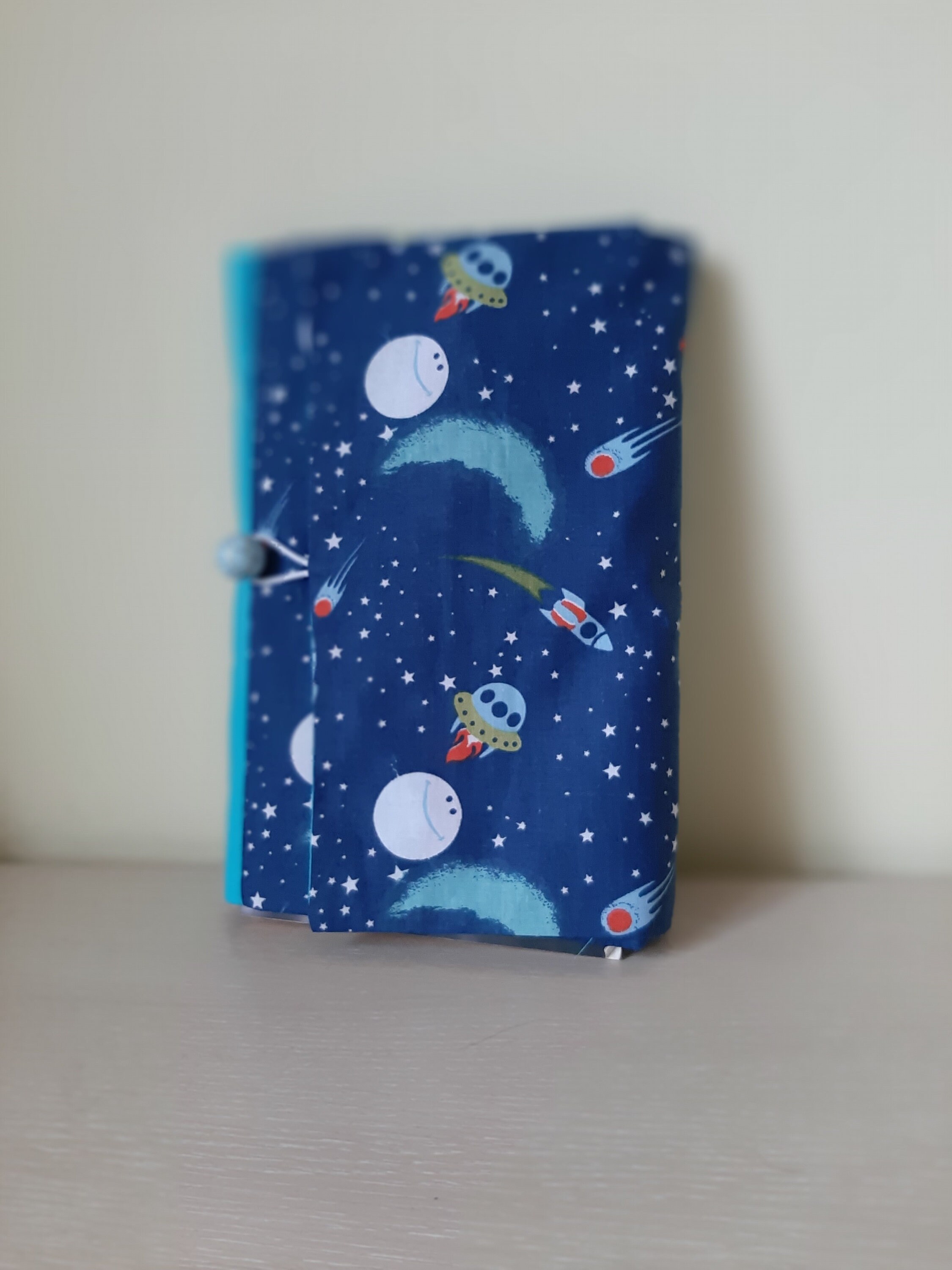 Fabric book cover with zipper a5 Sleeve with closure Clotch Etsy