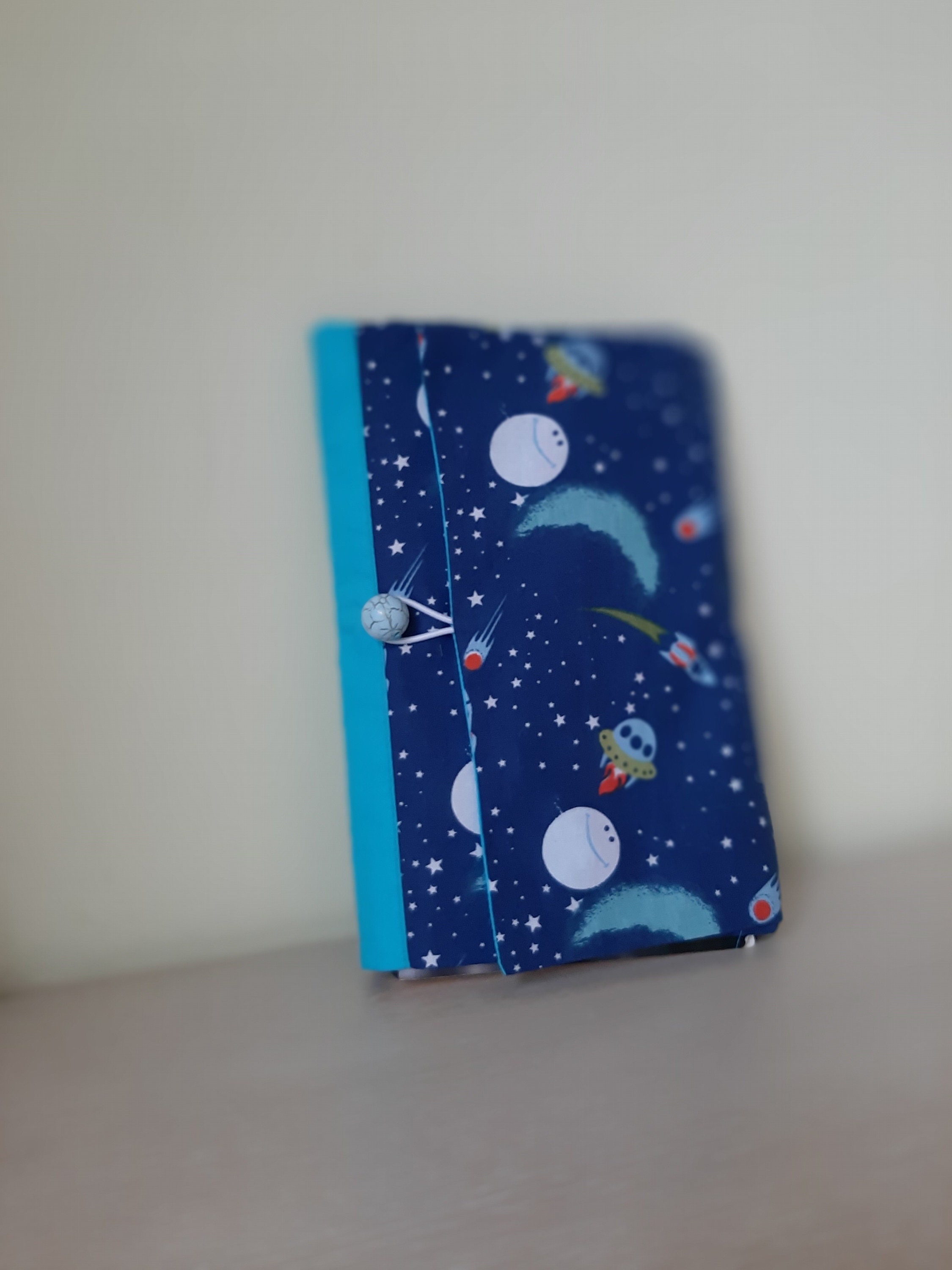 Fabric book cover with zipper a5 Sleeve with closure Clotch Etsy