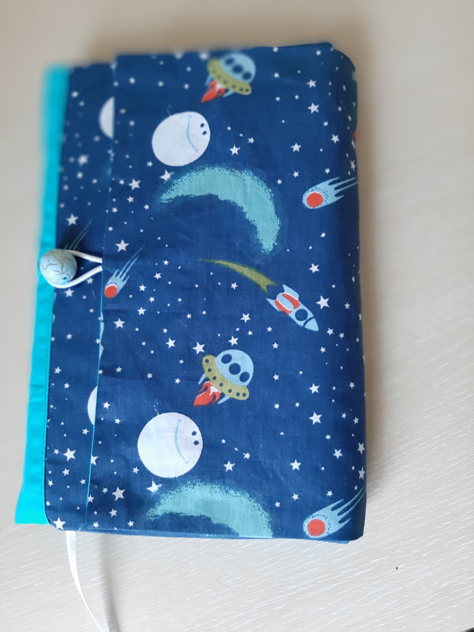 Fabric book cover with zipper a5 Sleeve with closure Clotch Etsy