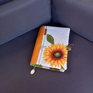 Book cover, Sustainable book protector, Fabric planer cover, Paperback book cover,  Book dust jacket, Book wallet, Book sleeve,Journal cover