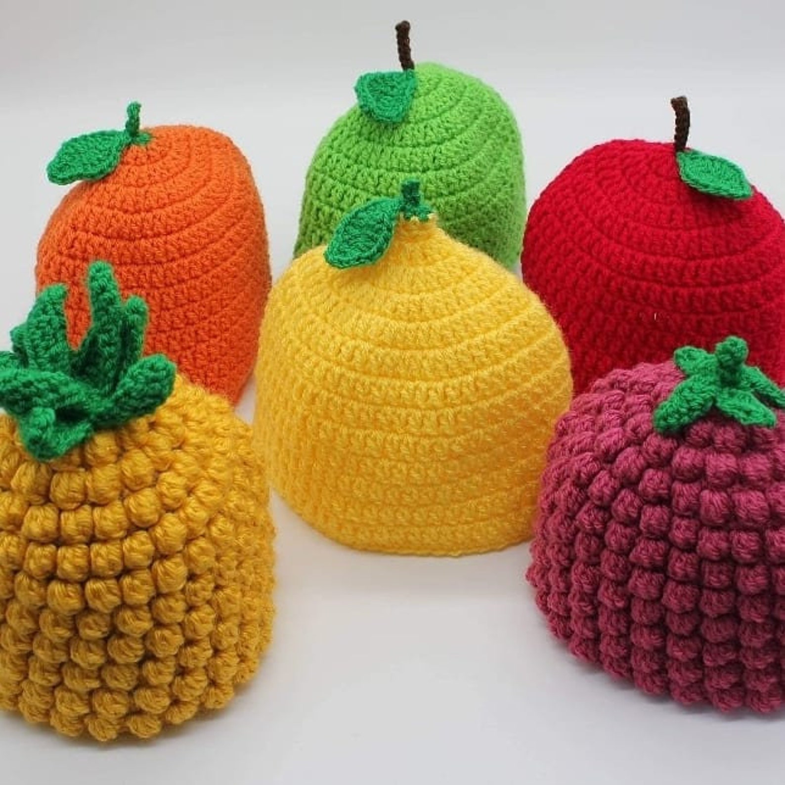 Orange Fruit Hat Baby Toddler Child Handmade Crochet Gift | Etsy