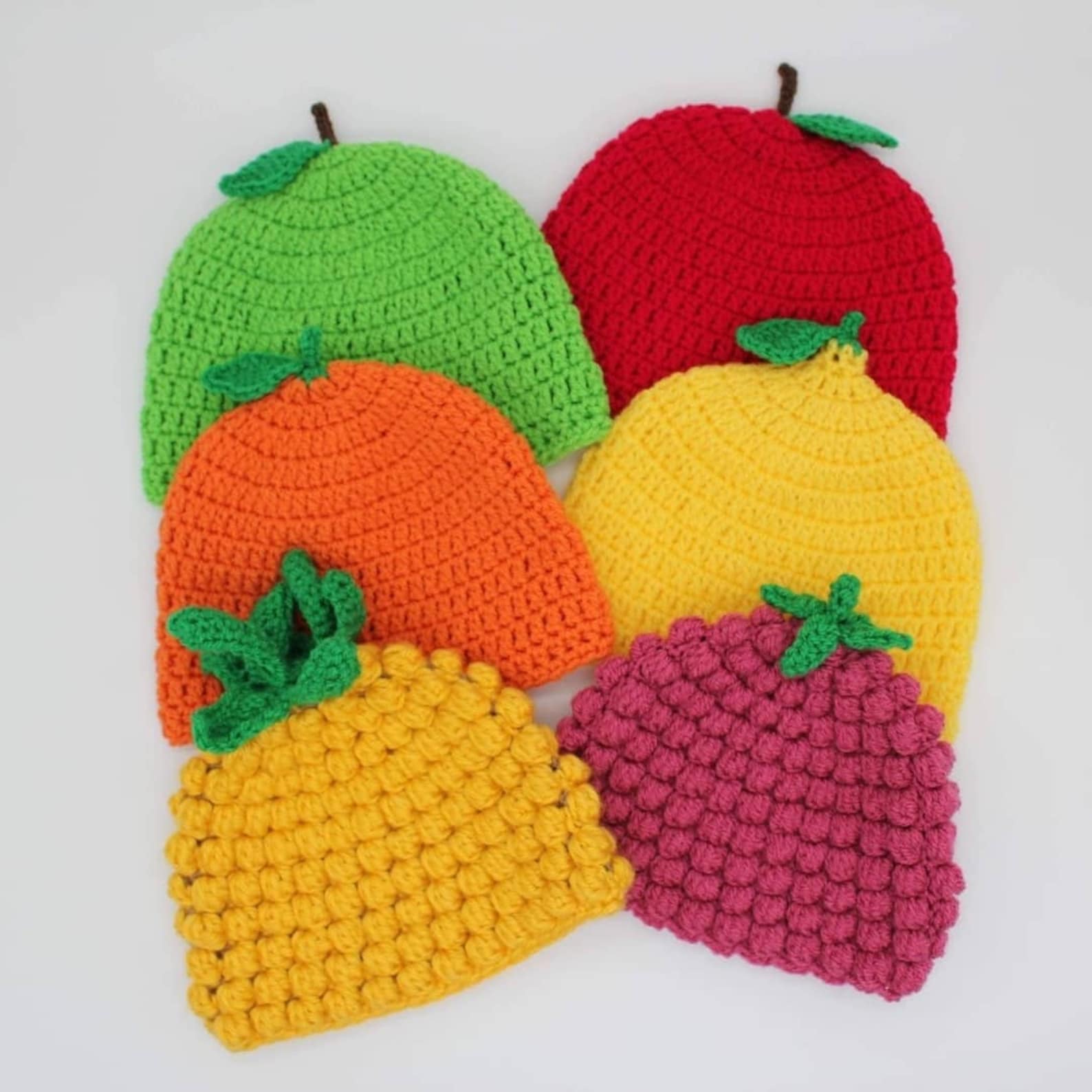 Orange Fruit Hat Baby Toddler Child Handmade Crochet Gift Etsy