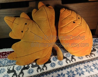 Maple Leaf Plush Pillow Cushion Realistic Maple Leaf Orange Leaf Sofa Decoration Stuffed Car Cushion for Home Girls Sleep Toy Birthday Gift