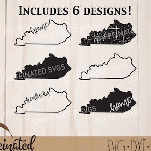 Kentucky SVG, Kentucky State SVG, Kentucky outline svg, Kentucky silhouette svg, Kentucky PNG, Kentucky svg bundle, kentucky home svg,