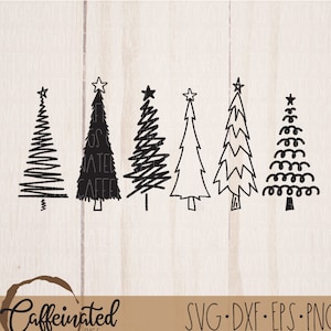 Christmas Tree SVG | Christmas Svg | Xmas Trees Svg | Christmas Trees Svg | Merry Christmas SVG | digital download | svg png eps dxf