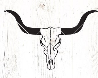 Longhorn Cow Skull svg, cow skull svg, Western SVG, bull skull svg, Cowboy svg, Cowgirl svg, texas svg, rodeo svg, longhorn cow, cheap svgs