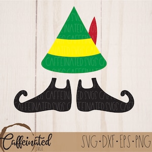 Elf-svg | Elfenfilm svg | Buddy de elf-SVG | elf-svg | kerst-svg | kerstsnijbestand | elf gesneden bestand, digitale download, svg png eps dxf