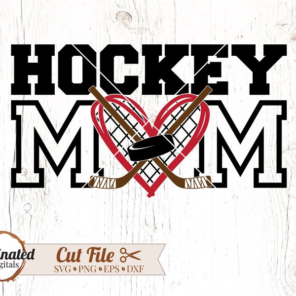 Hockey maman SVG, hockey maman png, hockey maman, hockey Svg, hockey coeur svg, sublimation hockey maman, chemise hockey maman, hockey png