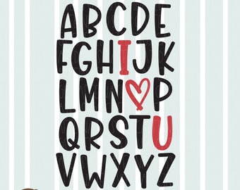 Free Free 170 Abc I Love You Svg Free SVG PNG EPS DXF File