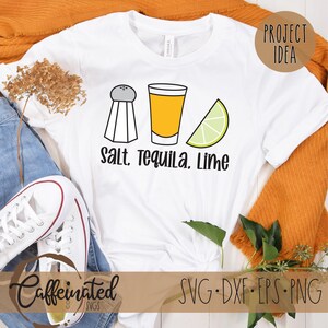 Salt Tequila Lime SVG | tequila svg | cinco de mayo svg | lime svg | cocktail svg | margarita svg | digital download | svg png dxf eps