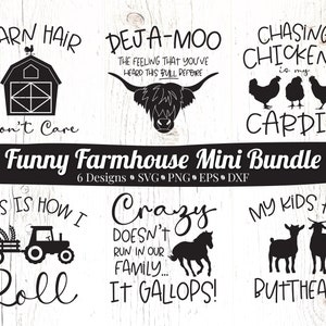 Bauernhof SVG Bundle, Bauernhof SVG Bundle, lustige Bauernhof Zitat svg, Bauernhof svg Bundle, Bauernhof Shirt svg, Traktor svg, Bauer svg, Huhn svg