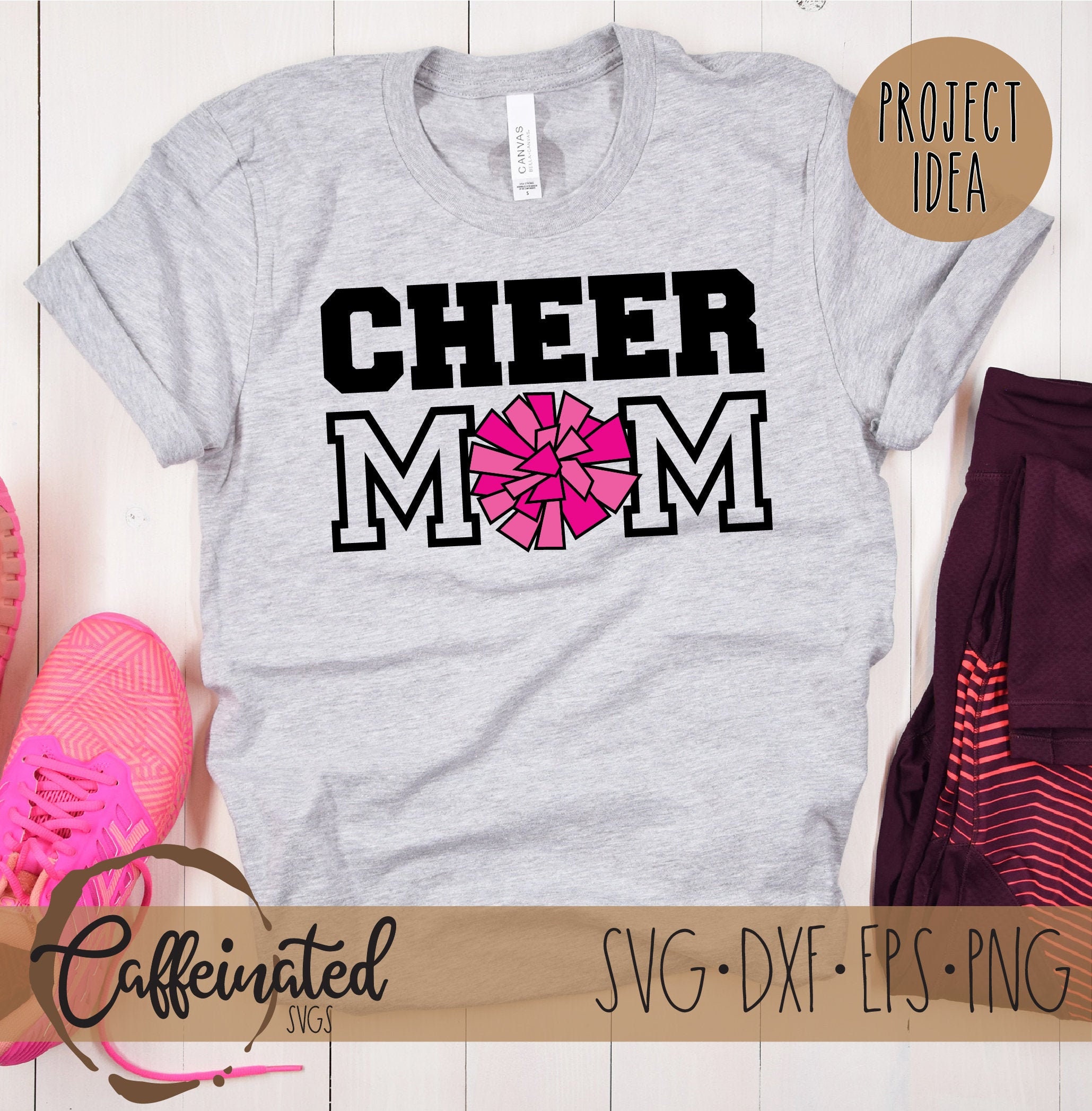 Craft Supplies Tools Calligraphy CHEER MOM SVG Sports Svg cheerlider 