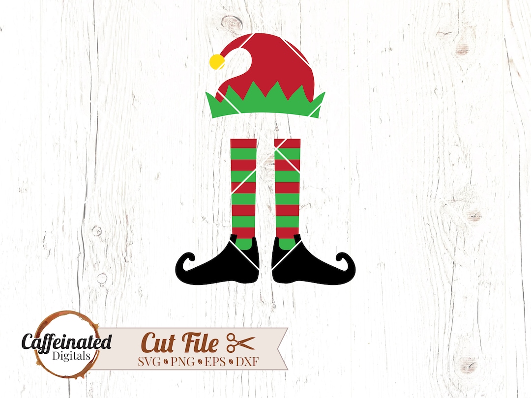 Elf SVG Elf Legs and Hat Elf Hat Svg Elf Legs Svg Elf - Etsy