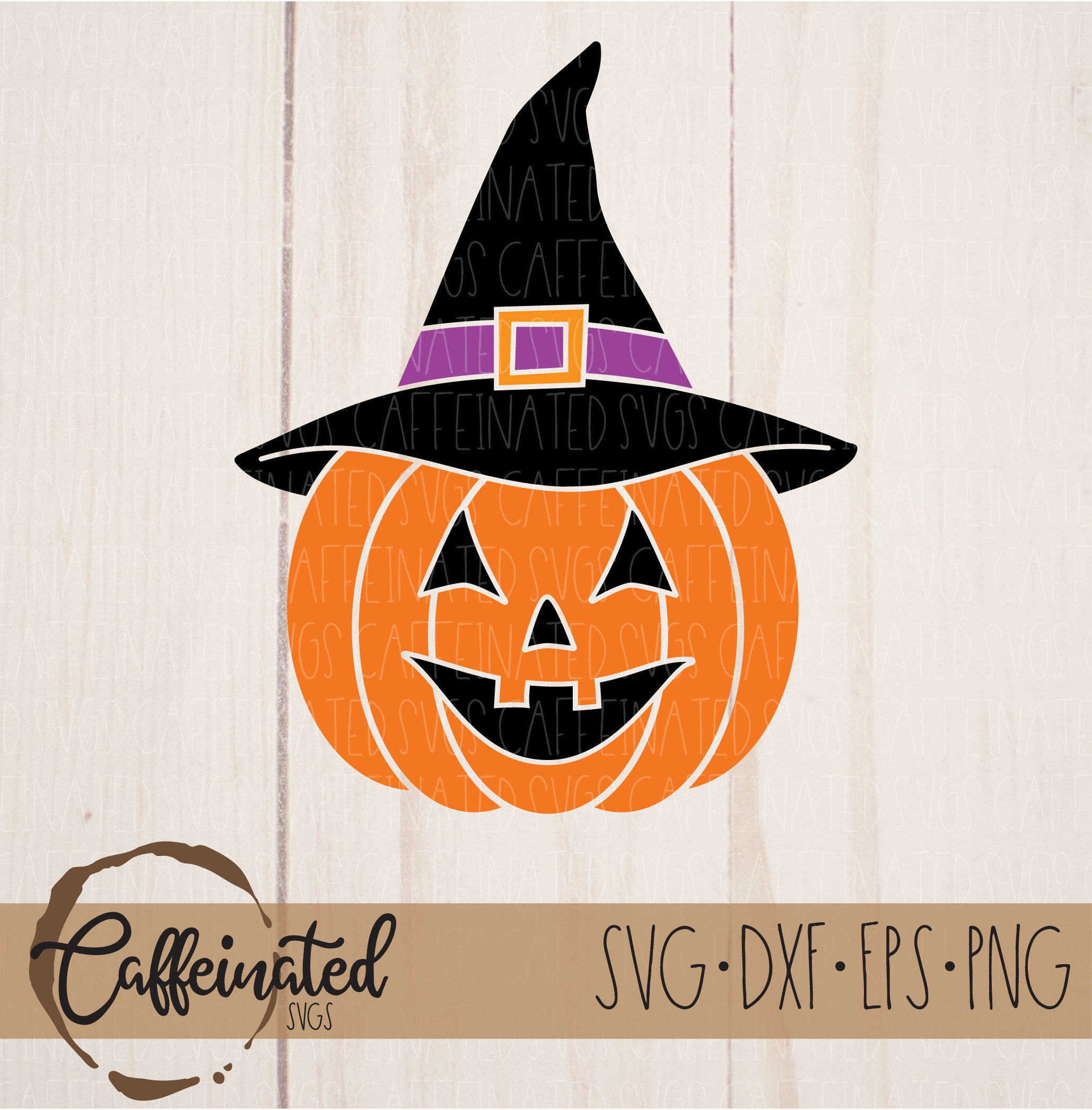 Pumpkin Witch Hat Svg Pumpkin SVG Jack O Lantern Svg - Etsy