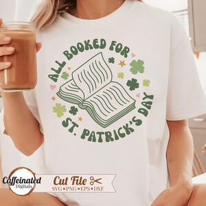 Todos reservados para o dia de São Patrício svg, amante de livros svg, leitura de São Patrício svg, livro svg, livro St Pattys svg, dia de São Patrício svg