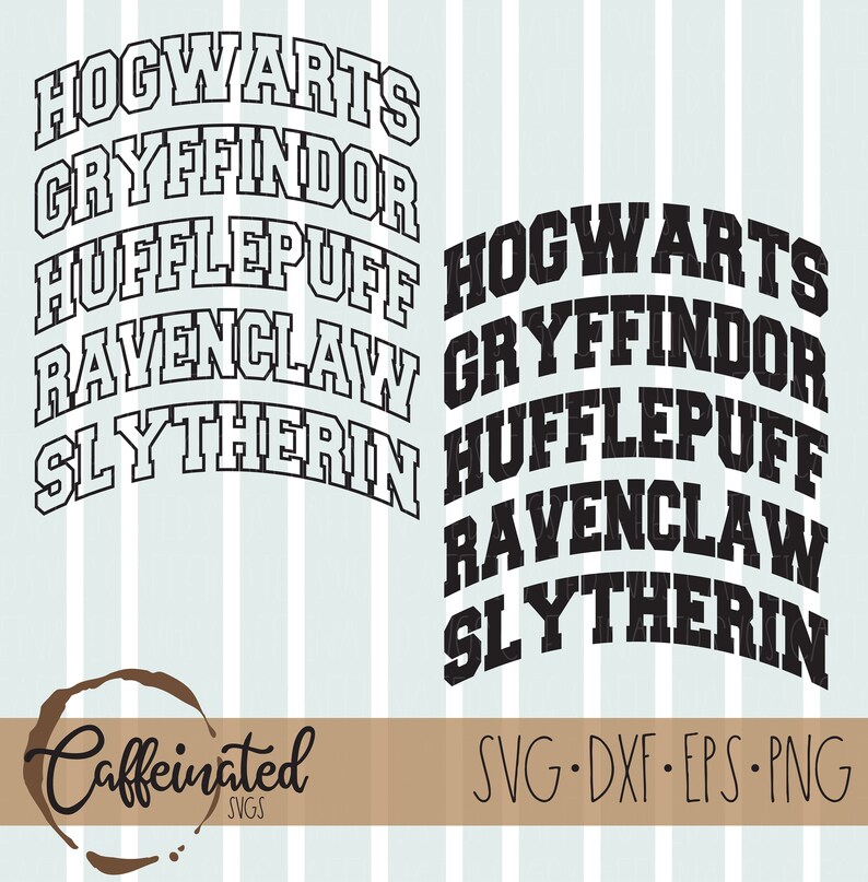 Download Hogwarts Houses svg hogwarts svg Harry Potter SVG harry | Etsy