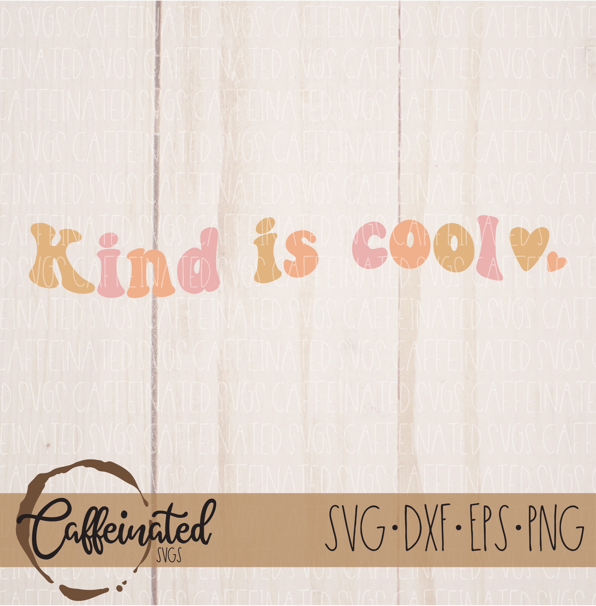 Kind is Cool SVG Be Kind Svg Kindness Svg Cool to Be Etsy UK