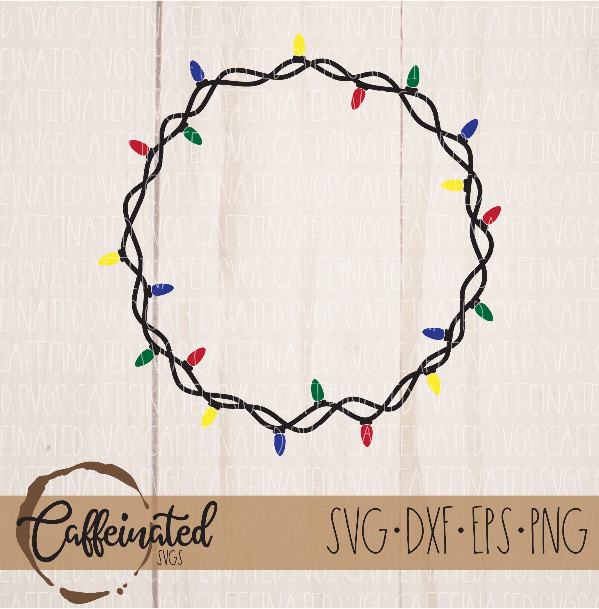 Buy Christmas Lights SVG String Lights Svg Christmas Wreath Online in