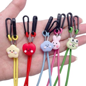 5 Pack Set Cute and lovely Kids Face Mask Lanyard, Face Mask Chain, Gift for kids Face Mask with lanyard. Adjustable Strap. image 4