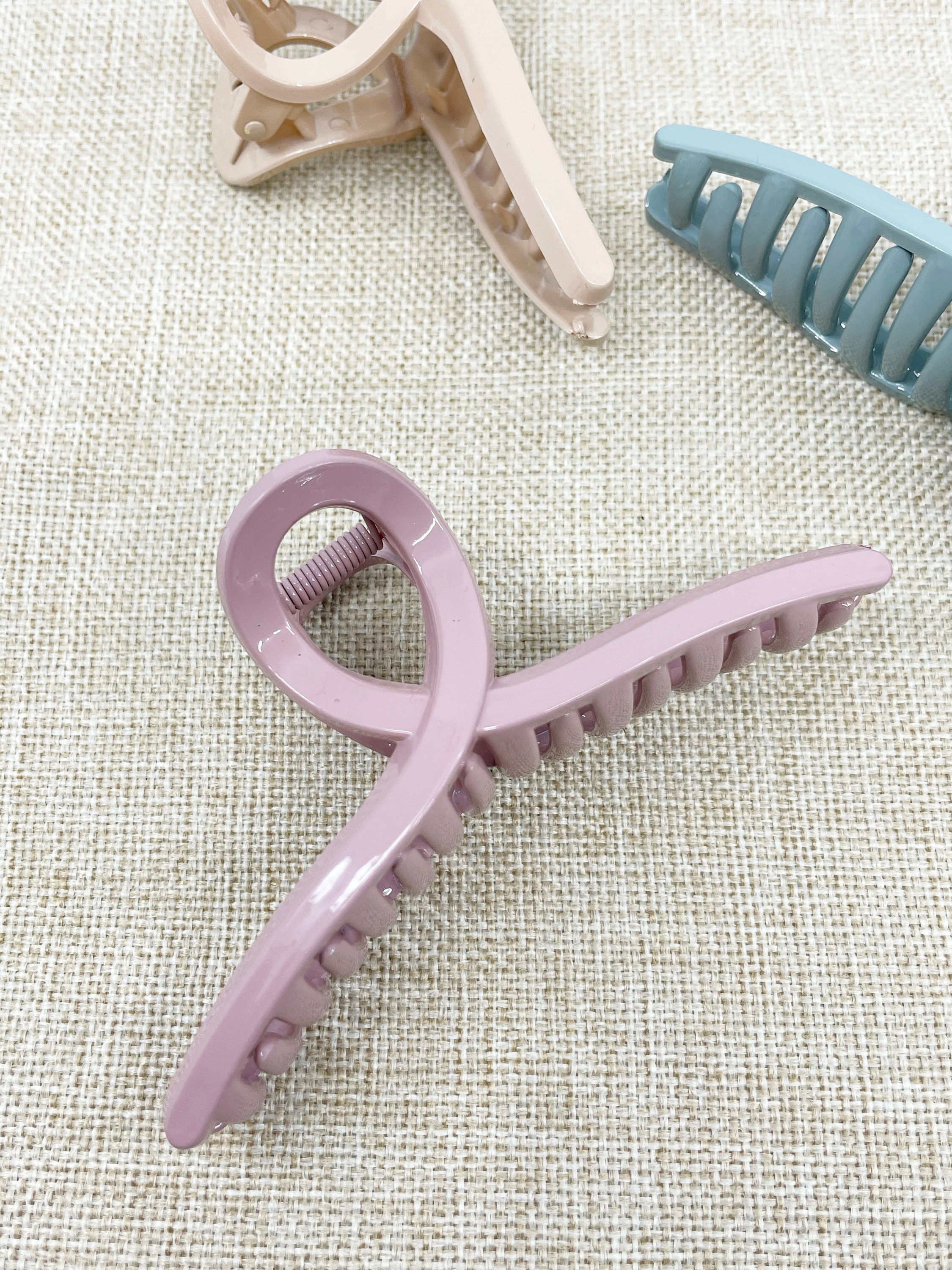 Pastel Acrylic Twisted Hair Claw Clip Hair Claw Clip for Etsy