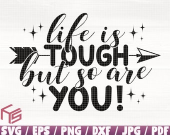 Tough Svg Etsy