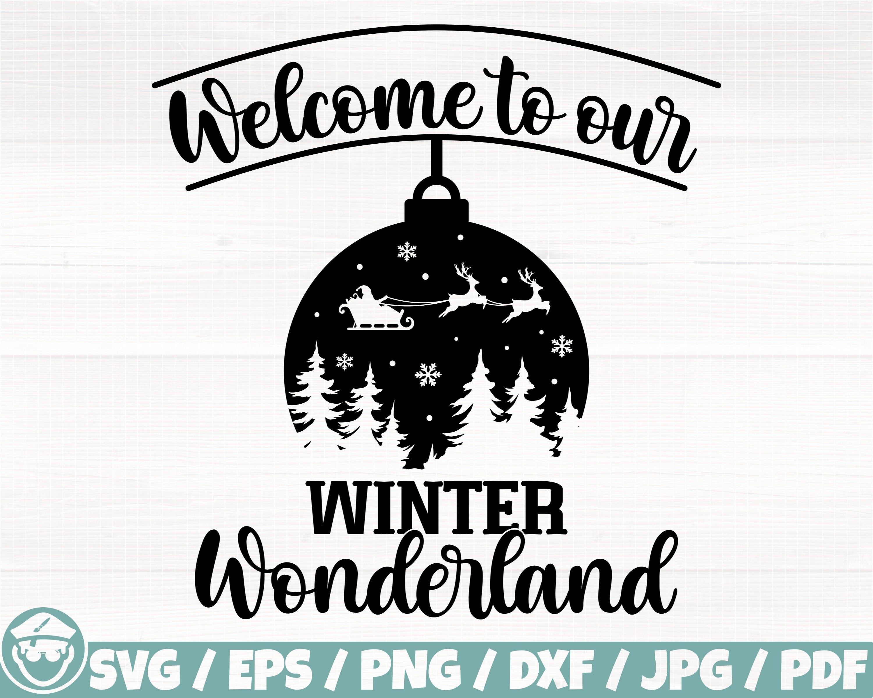 Welcome to Our Winter Wonderland Graphic by SVG STATE · Creative Fabrica