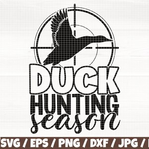 Duck Hunting Season Svg/Eps/Png/Dxf/Jpg/Pdf, Duck Flying Svg, Hunter Clipart, Hunting Season Svg, Hunting Cricut, Duck Silhouette, Aim Svg