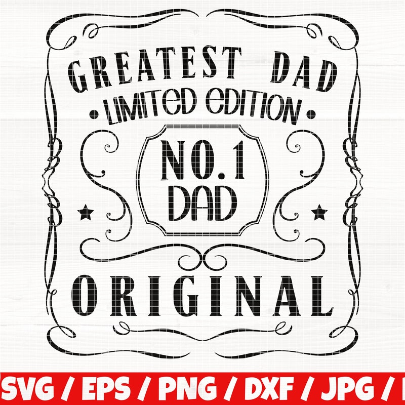 Number 1 Dad Svg - Etsy
