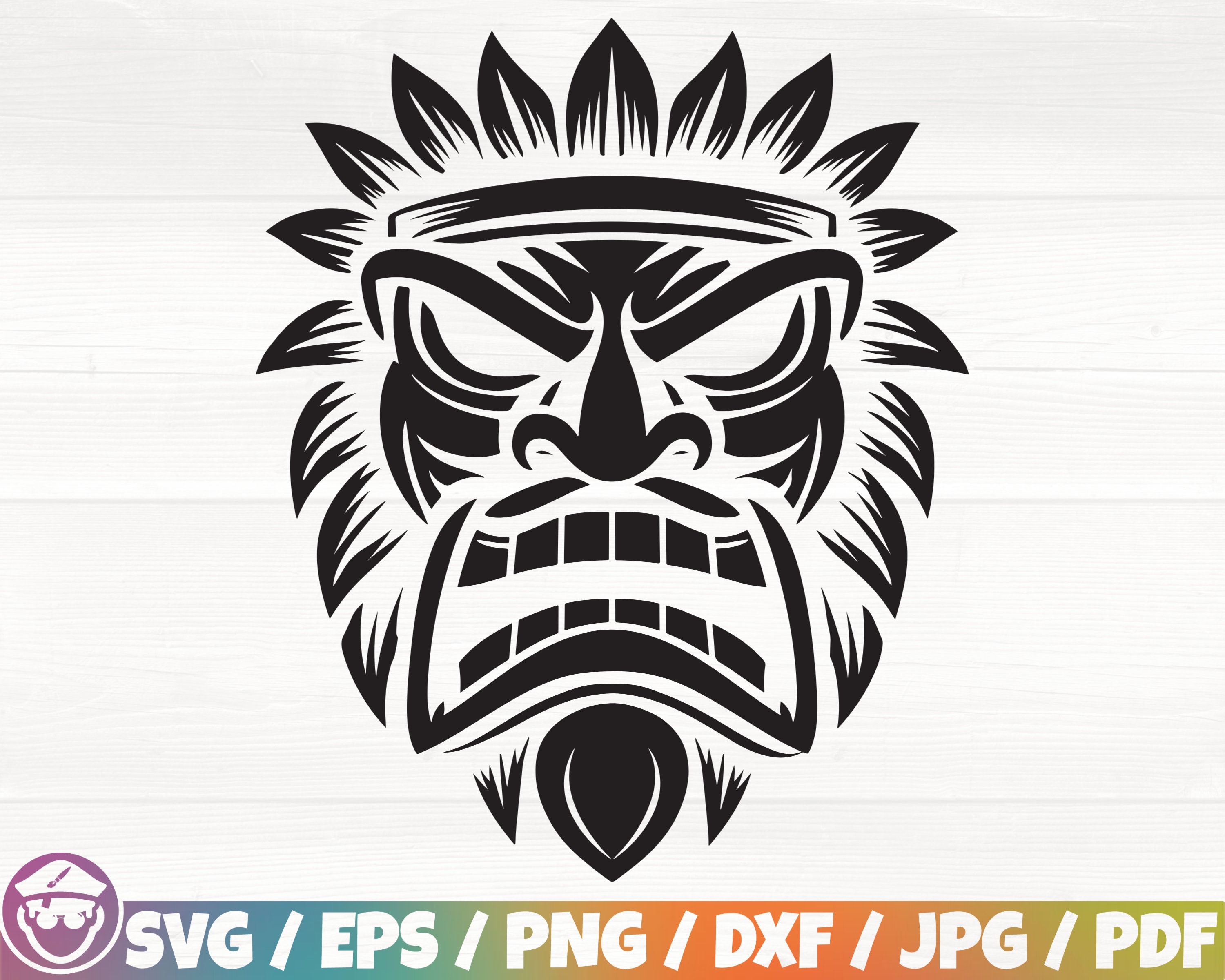Tiki Mask X100 BUNDLE Svg/eps/png/dxf/jpg/pdf, Tiki Head Svg, Tribal Head  Silhouette, Luau Svg, Totem Png, Hawaiian Mask Cricut, Tiki Vector - Etsy  Israel, image size:3000x2400