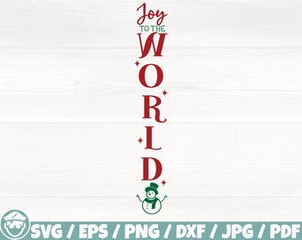 Joy To The World Svg/Eps/Png/Dxf/Jpg/Pdf, Christmas Quote, Joy Svg, Christmas Snowman Svg, Christmas Star Cut, Christmas Png, Winter Digital