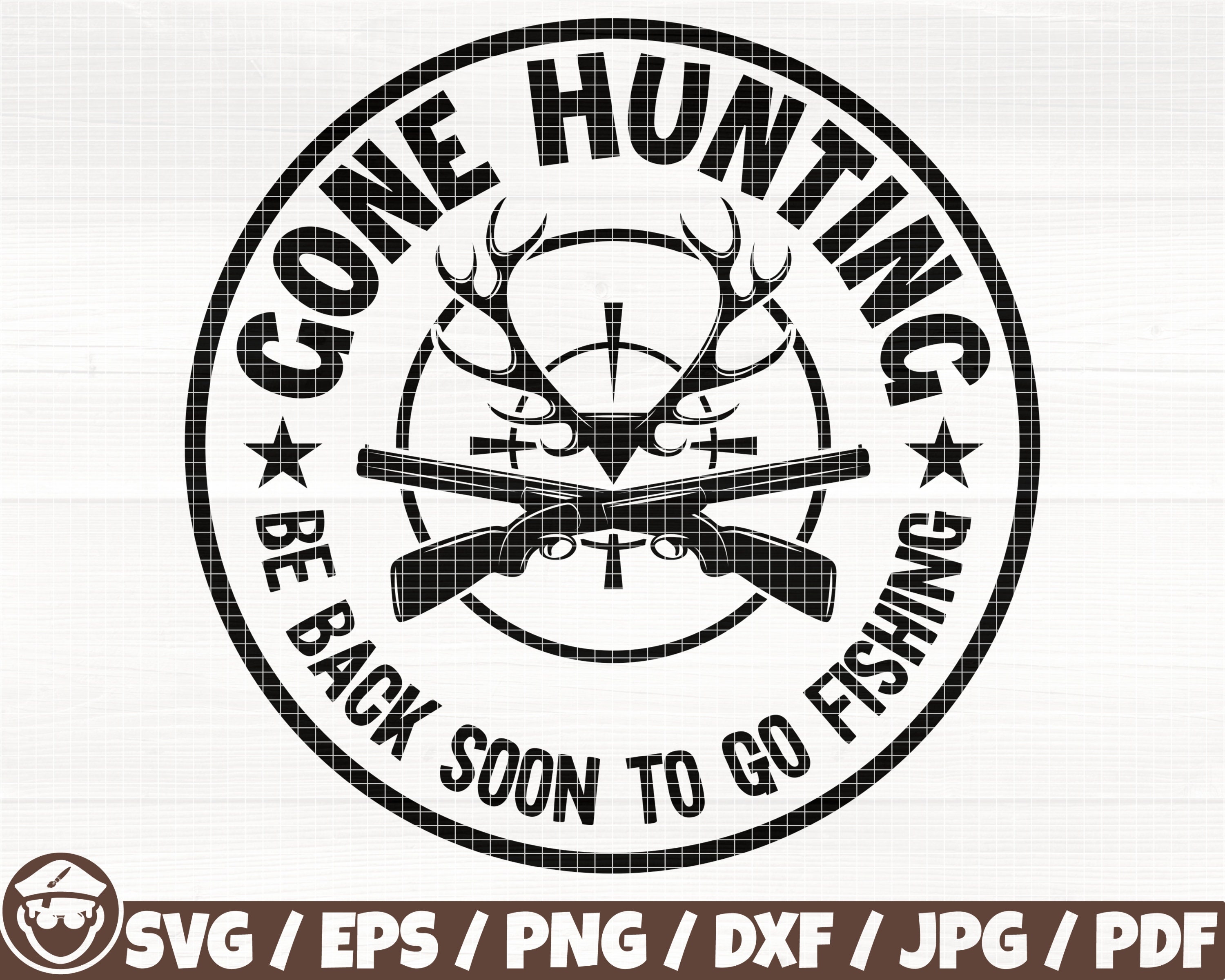Gone fishing Sticker for Sale by hayleyeasterday