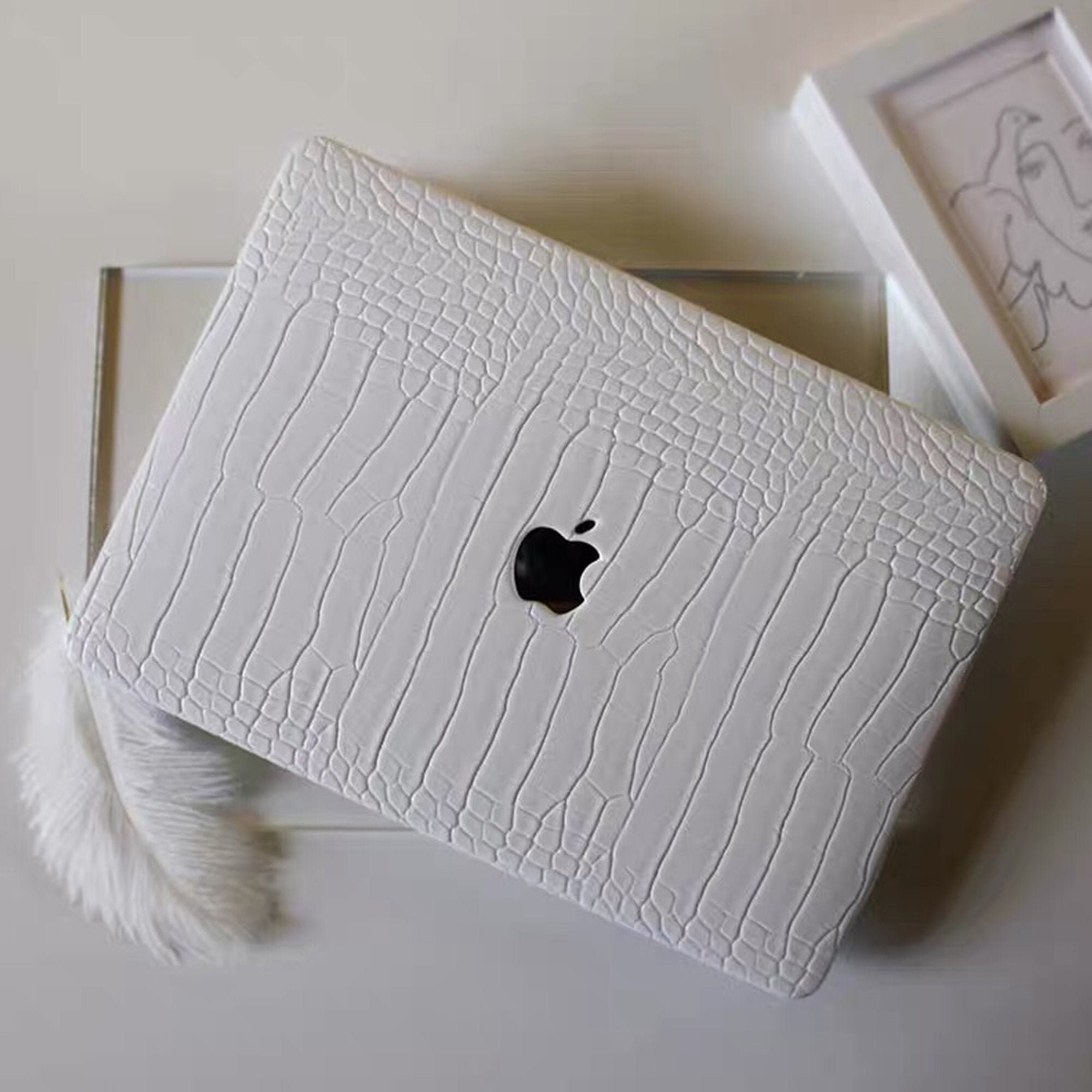 Pure White Macbook Case for New Pro Mac Laptop Macbook Air 13 Etsy