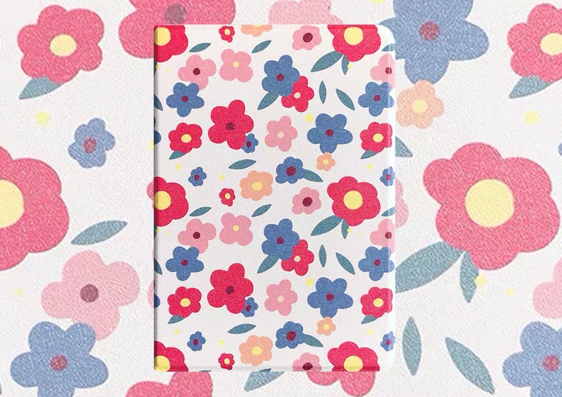 Floral Beige iPad Mini 5 iPad Air 3 iPad Pro 10.5 Pro 12.9 iPad Case 6th 5th gen iPad 2018 2019