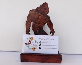 Bigfoot Business Card Holder