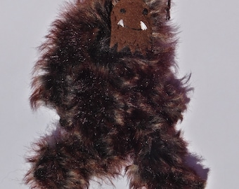 Furry Bigfoot Ornament