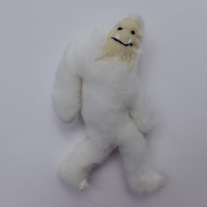 Furry Sweet Yeti Ornament