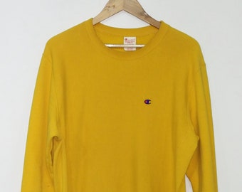 sweater champion yellow