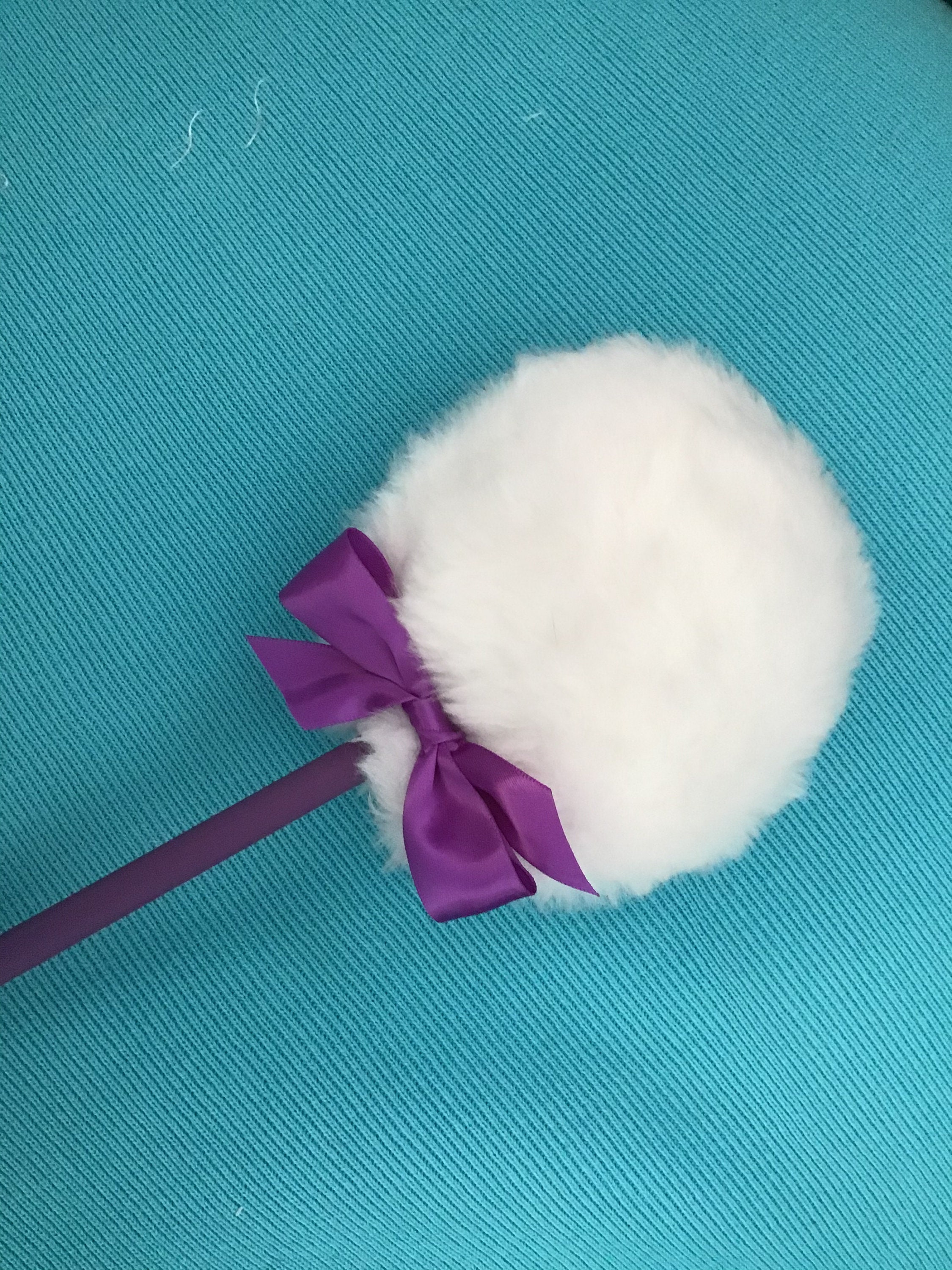 Lollipop body powder puff dusting powder puff with handle Etsy
