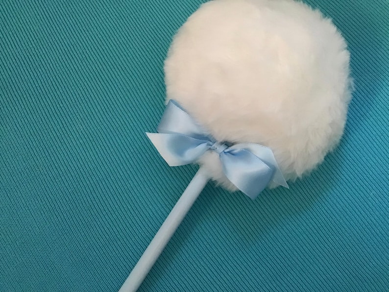 Lollipop Body Powder Puff Dusting Powder Puff With Handle Etsy UK