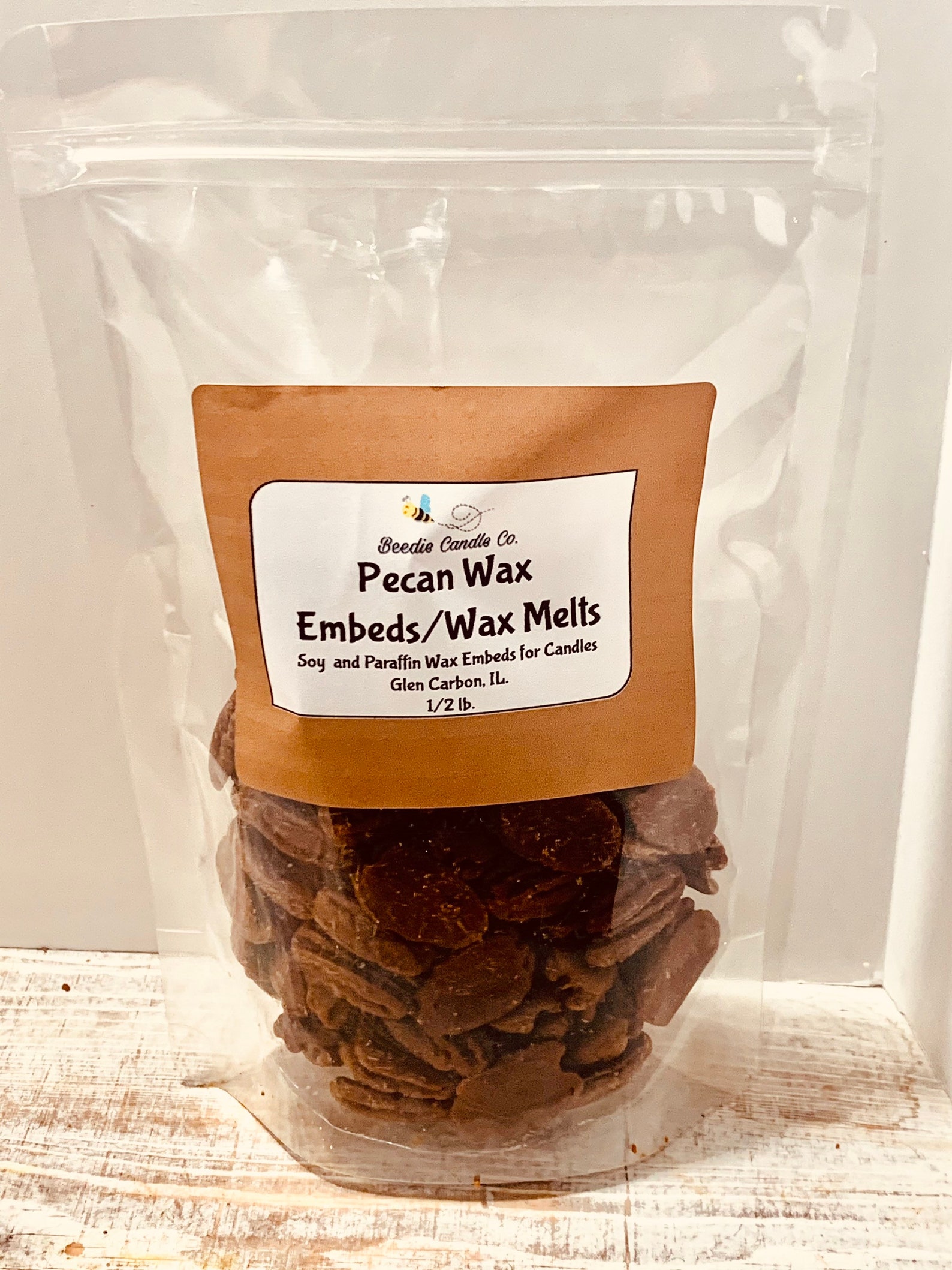 Pecan Wax Melts/pecan Wax Embeds/fake Pecans/wax Melts - Etsy