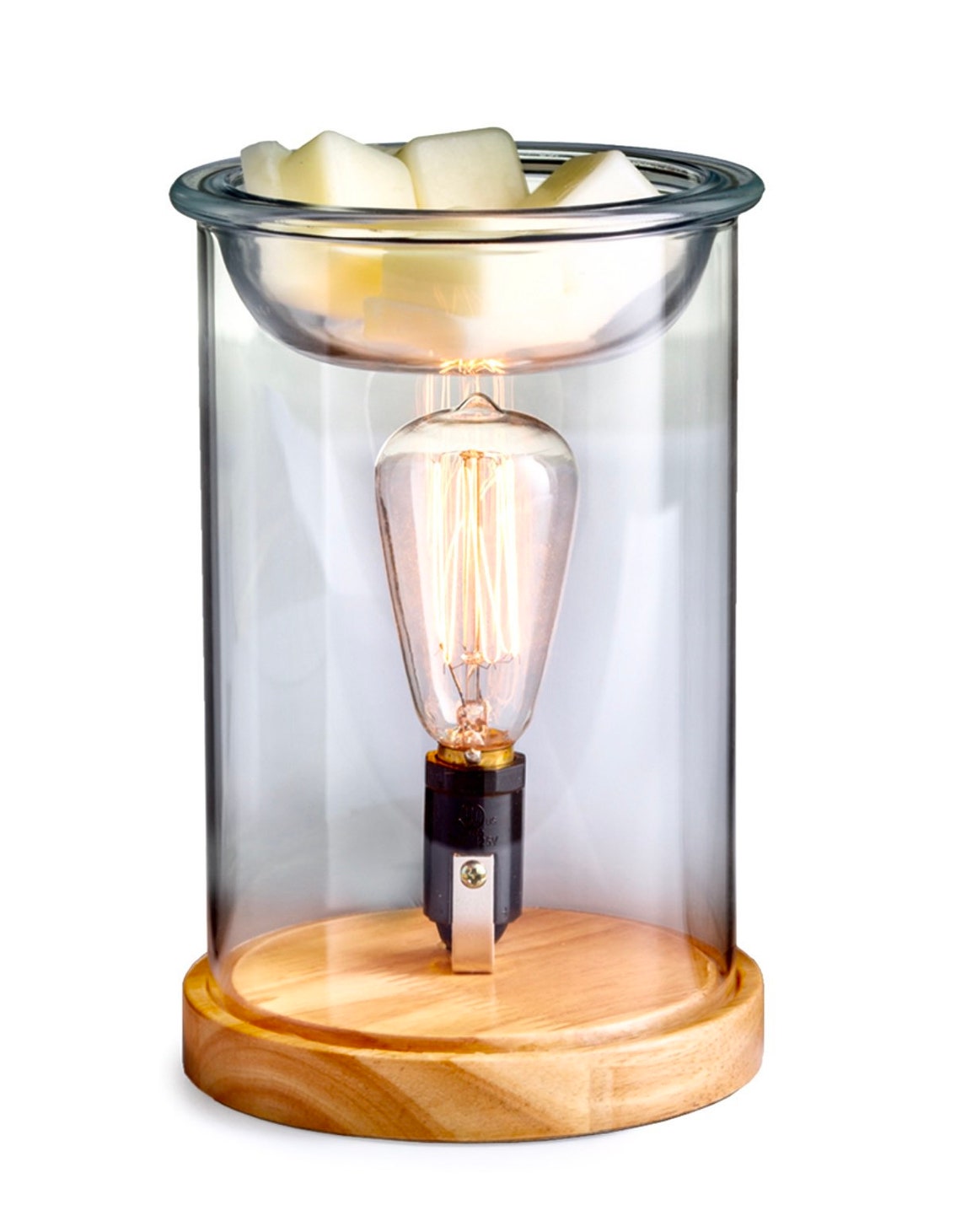 Large wax melter/wax warmer/wax melter/Edison bulb Etsy