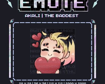 May include: A digital illustration of a cartoon character with blonde hair and pink highlights holding a large red heart. The character is wearing a black shirt with a white collar and a black choker. The background is black with a white border.