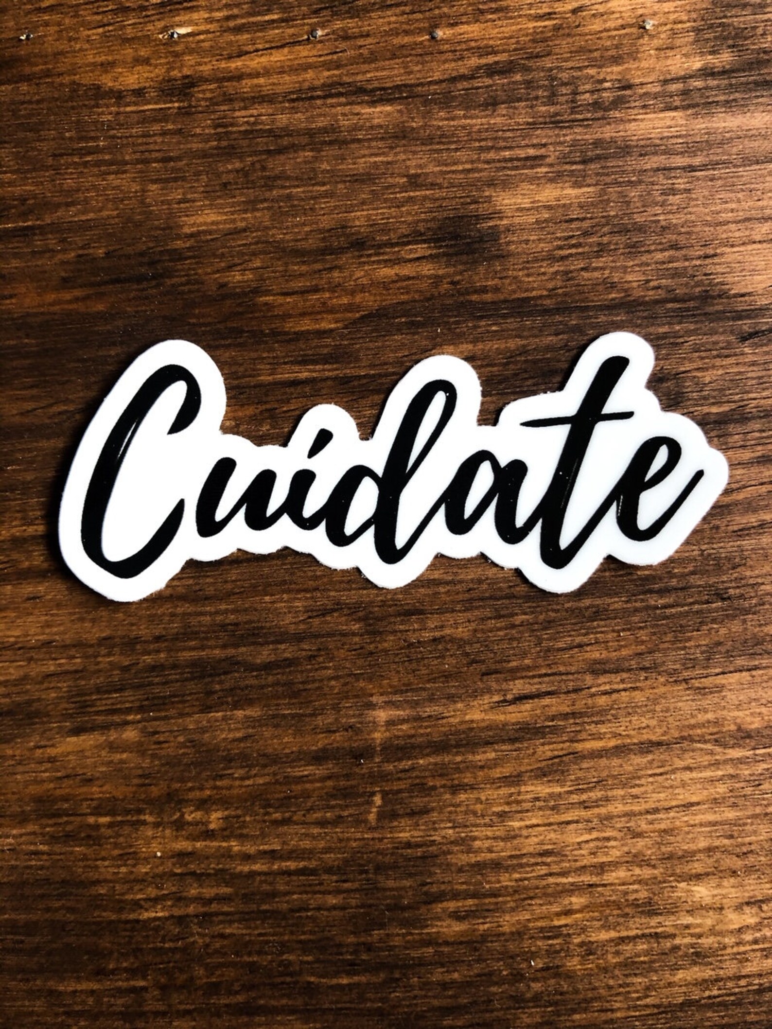 Cuidate Sticker Latinx Sticker Spanish Die Cut Sticker Etsy