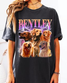 Custom Pet Shirt, Pet Bootleg Shirt, Custom Bootleg Tee Dog, Custom 90S Bootleg Shirt, Per