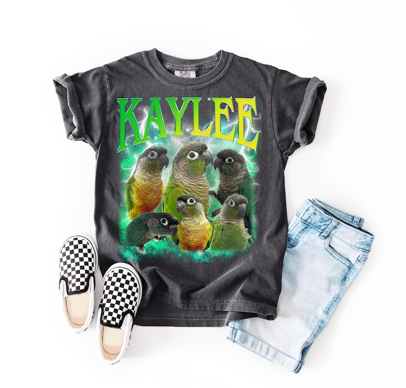 Custom Pet Shirt, Pet Bootleg Shirt, Custom Bootleg Tee Dog, Custom 90S Bootleg Shirt, Personalize Bootleg Tee, Custom Dog shirt image 2