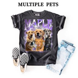 Custom Pet Shirt, Pet Bootleg Shirt, Custom Bootleg Tee Dog, Custom 90S Bootleg Shirt, Personalize Bootleg Tee, Custom Dog shirt image 9