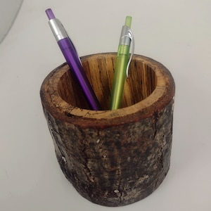 Rustic Holder from Log